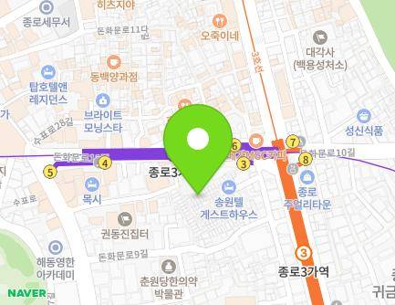 서울특별시 종로구 돈화문로9가길 30 (돈의동) 지도