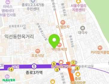 서울특별시 종로구 돈화문로11가길 9 (돈의동) 지도