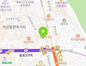 서울특별시 종로구 돈화문로11가길 7 (돈의동) 지도