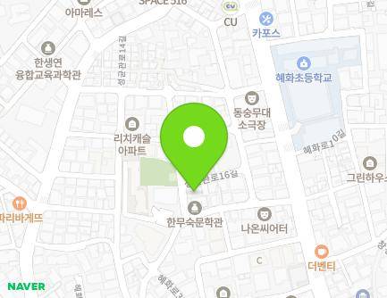 서울특별시 종로구 혜화로9길 24-6 (명륜1가, 효은쉐르빌A동) 지도