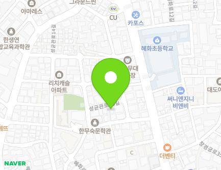 서울특별시 종로구 혜화로9길 16-4 (명륜1가, 프렌즈하우스) 지도
