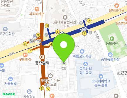서울특별시 종로구 종로56길 16 (숭인동) 지도