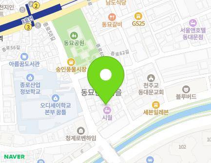 서울특별시 종로구 난계로25길 76-3 (숭인동) 지도