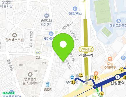 서울특별시 종로구 보문로1길 7-6 (숭인동, 흥인여관) 지도