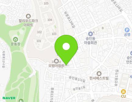 서울특별시 종로구 숭인동2길 49-7 (숭인동, 현대빌라) 지도