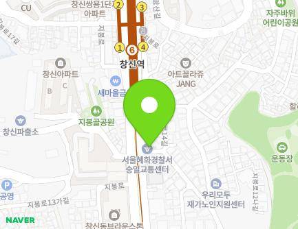 서울특별시 종로구 지봉로 90 (숭인동, 숭인1치안센터) 지도