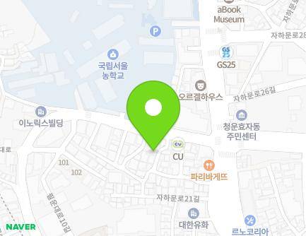 서울특별시 종로구 필운대로 110-6 (신교동) 지도