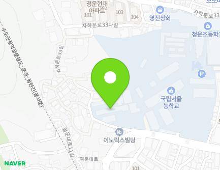 서울특별시 종로구 필운대로 97 (신교동, 국립서울맹학교) 지도