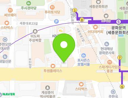 서울특별시 종로구 새문안로 89 (신문로1가, 정우빌딩) 지도