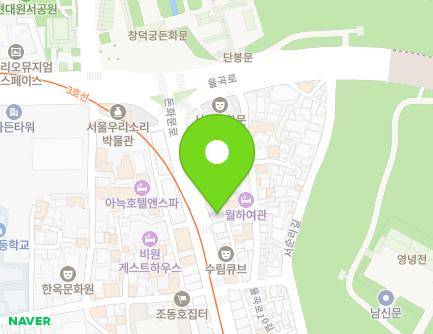 서울특별시 종로구 돈화문로 88 (와룡동) 지도