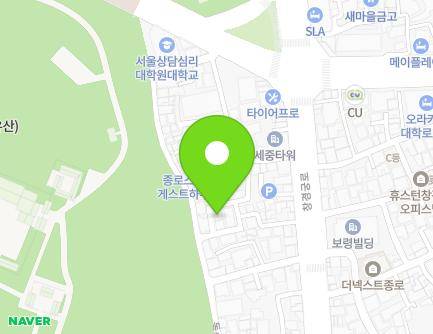 서울특별시 종로구 창경궁로21길 7-15 (원남동) 지도