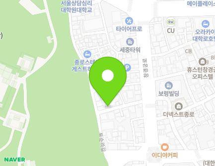서울특별시 종로구 동순라길 78-5 (원남동) 지도