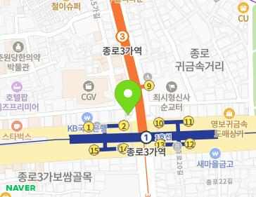 서울특별시 종로구 돈화문로 23 (종로3가) 지도