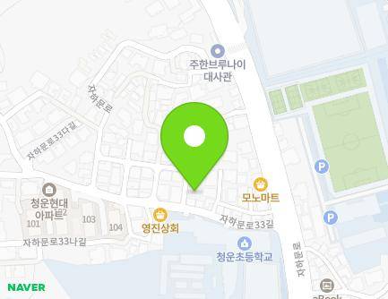 서울특별시 종로구 자하문로33길 22-4 (청운동) 지도