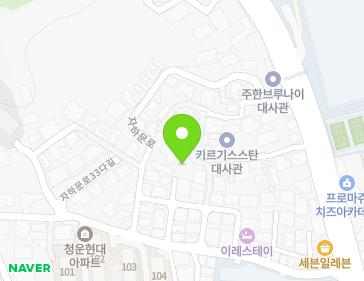 서울특별시 종로구 자하문로33다길 8-12 (청운동) 지도