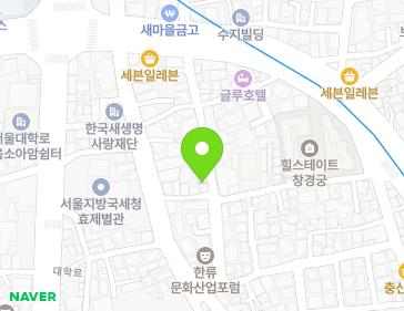 서울특별시 종로구 율곡로16길 22 (충신동) 지도