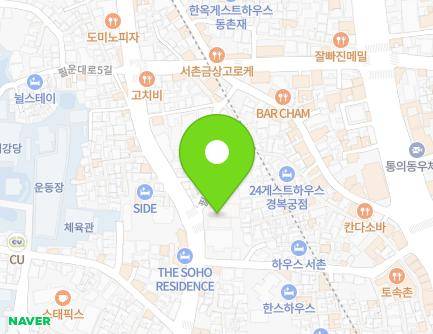 서울특별시 종로구 필운대로2길 2 (필운동, 두레아파트) 지도