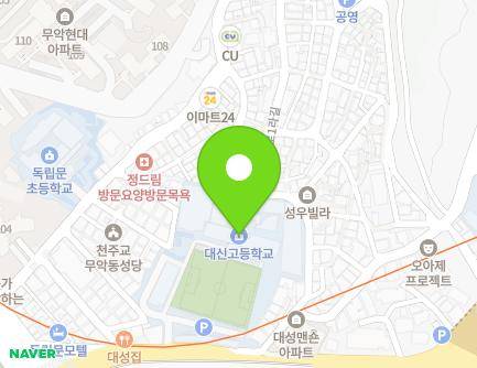 서울특별시 종로구 사직로 9 (행촌동, 대신중고등학교) 지도