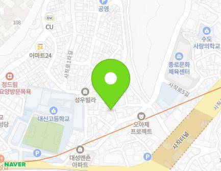 서울특별시 종로구 사직로1나길 5 (행촌동, 칸타빌라트) 지도