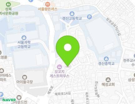 서울특별시 종로구 혜화로16길 17 (혜화동, 젬스톤빌리지) 지도