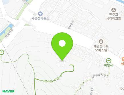 서울특별시 종로구 자하문로45길 18 (홍지동, 아띠마리아의언덕) 지도