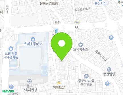 서울특별시 종로구 종로35가길 7-17 (효제동, 정용빌딩) 지도