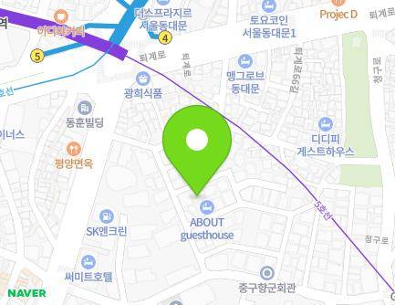 서울특별시 중구 장충단로8가길 18-4 (광희동2가, 동원포장빌딩) 지도