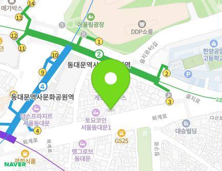 서울특별시 중구 퇴계로 339-1 (광희동2가) 지도