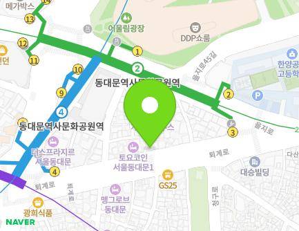 서울특별시 중구 퇴계로 339 (광희동2가) 지도
