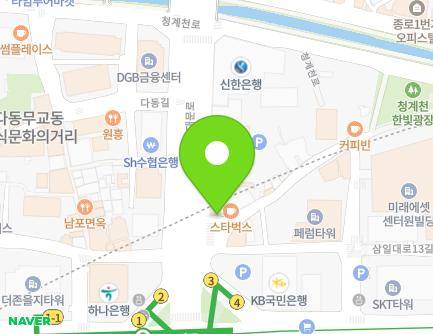 서울특별시 중구 남대문로 110-2 (남대문로1가, 구두수선대213) 지도