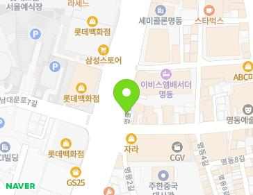 서울특별시 중구 남대문로 74 (남대문로2가, 명동KZoneBldg) 서울특별시 중구 남대문로 74 (남대문로2가, 명동KZoneBldg) 지도