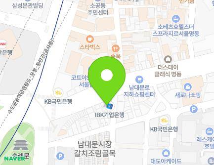 서울특별시 중구 남대문로 12 (남대문로4가, 영화빌딩) 지도