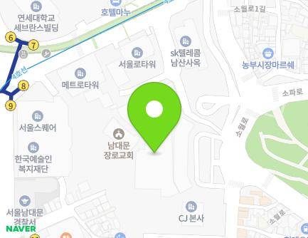 서울특별시 중구 소월로 50 (남대문로5가, 힐튼호텔) 지도
