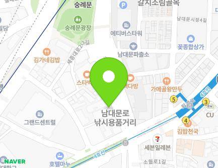 서울특별시 중구 소월로 18-1 (남대문로5가, 화랑빌딩) 지도