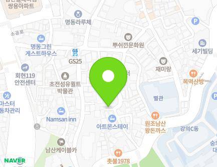 서울특별시 중구 퇴계로20나길 36-2 (남산동2가) 지도