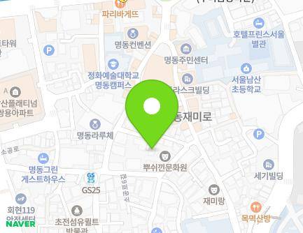 서울특별시 중구 퇴계로20나길 2-15 (남산동2가, 능마루빌라) 지도