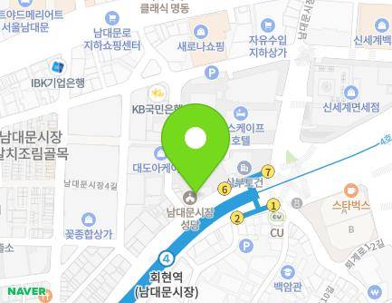 서울특별시 중구 퇴계로 61 (남창동, 금오빌딩) 지도
