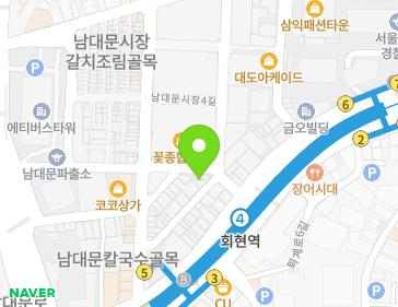 서울특별시 중구 남대문시장4길 41-15 (남창동) 지도