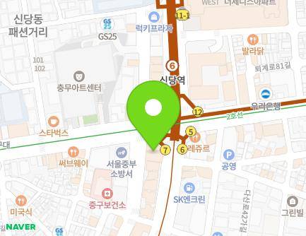 서울특별시 중구 다산로 245 (무학동) 지도