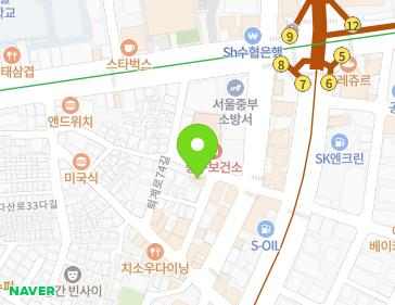 서울특별시 중구 다산로39길 17 (무학동) 지도