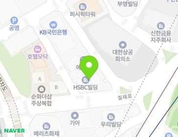 서울특별시 중구 칠패로 37 (봉래동1가, 에이취에스비씨빌딩) 지도