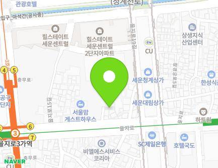 서울특별시 중구 을지로17길 6-1 (산림동, 신진전업) 지도