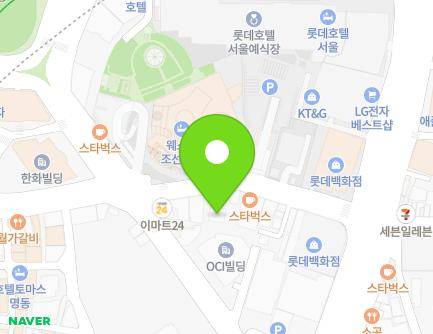 서울특별시 중구 남대문로7길 27 (소공동, 소공동롯데주차타워) 지도