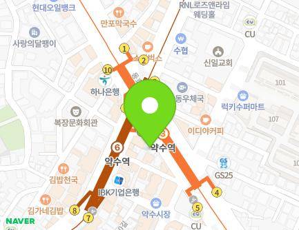 서울특별시 중구 동호로 179 (신당동, JYJ빌딩) 지도