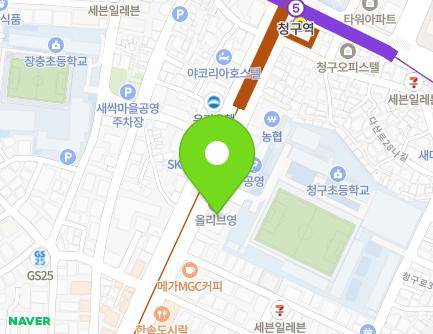 서울특별시 중구 다산로 168 (신당동, 성원빌딩) 지도