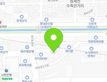 서울특별시 중구 마장로1가길 11-8 (신당동, 엠씨프라자) 지도