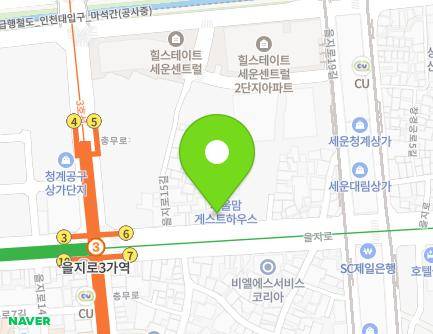 서울특별시 중구 을지로 143 (을지로3가, 삼보빌딩) 지도