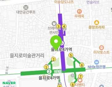 서울특별시 중구 창경궁로 53-1 (을지로4가) 지도
