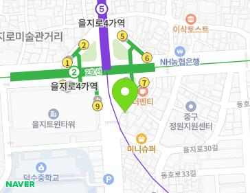 서울특별시 중구 창경궁로 42-1 (을지로4가) 지도