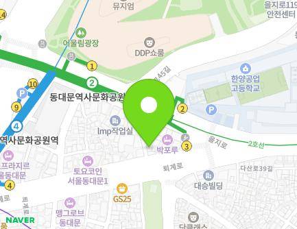 서울특별시 중구 퇴계로 343-2 (을지로7가) 지도